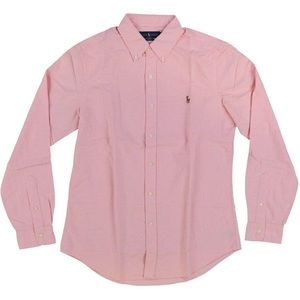 Pink Ralph Lauren Polo Oxford Button Down